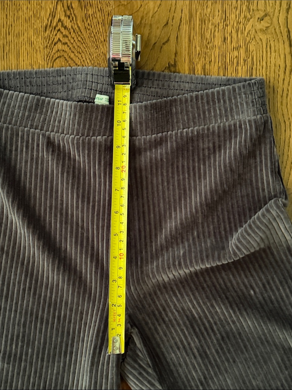 Aerie grey cord flare leggings medium - Picture 7 of 12